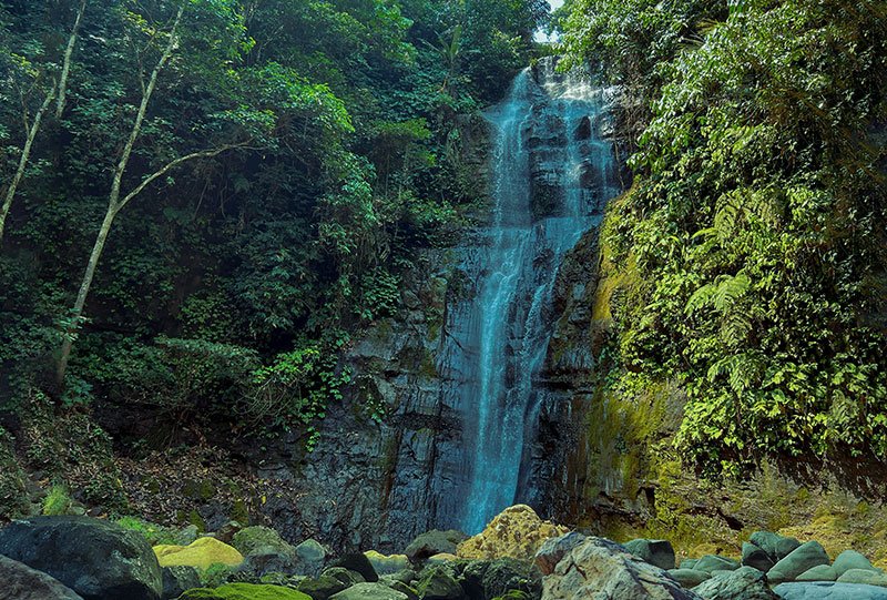 Curug Cinangrang - air terjun ±20 meter di kawasan Bunihayu Forest